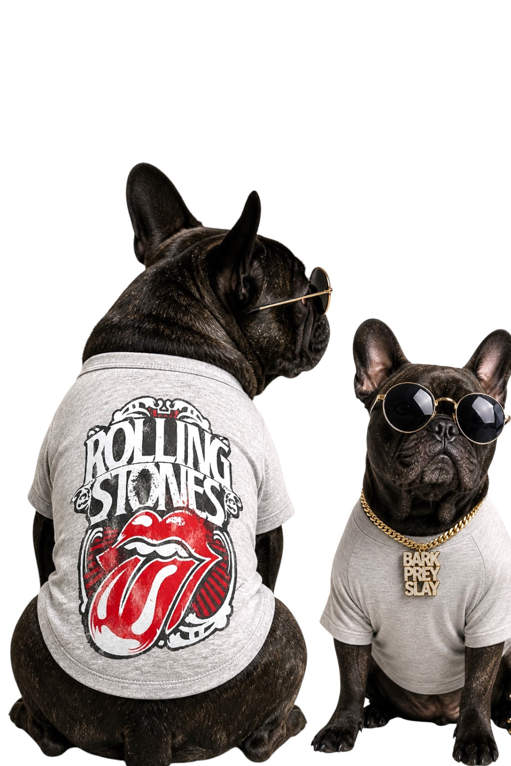 “Rock Star Pup Tee” (Bark, Prey, Slay Edition)