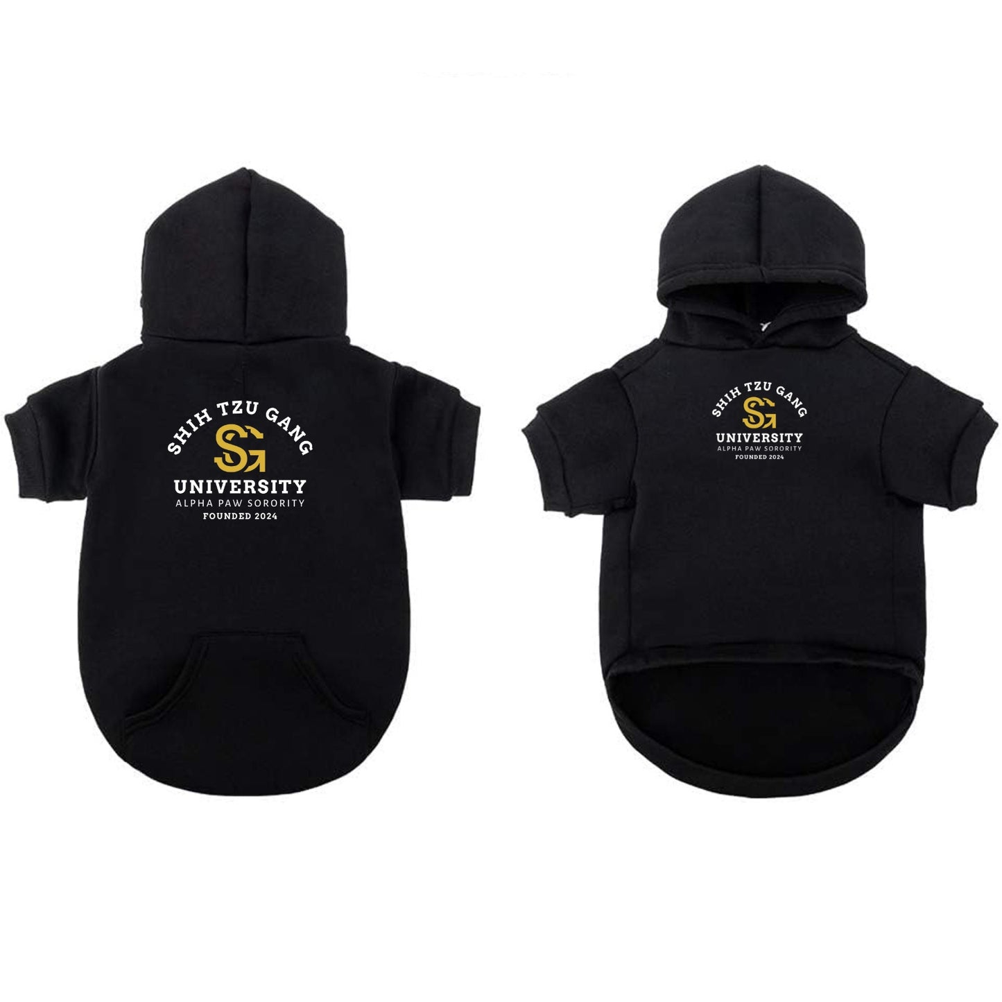 Shih Tzu Gang University Hoodie