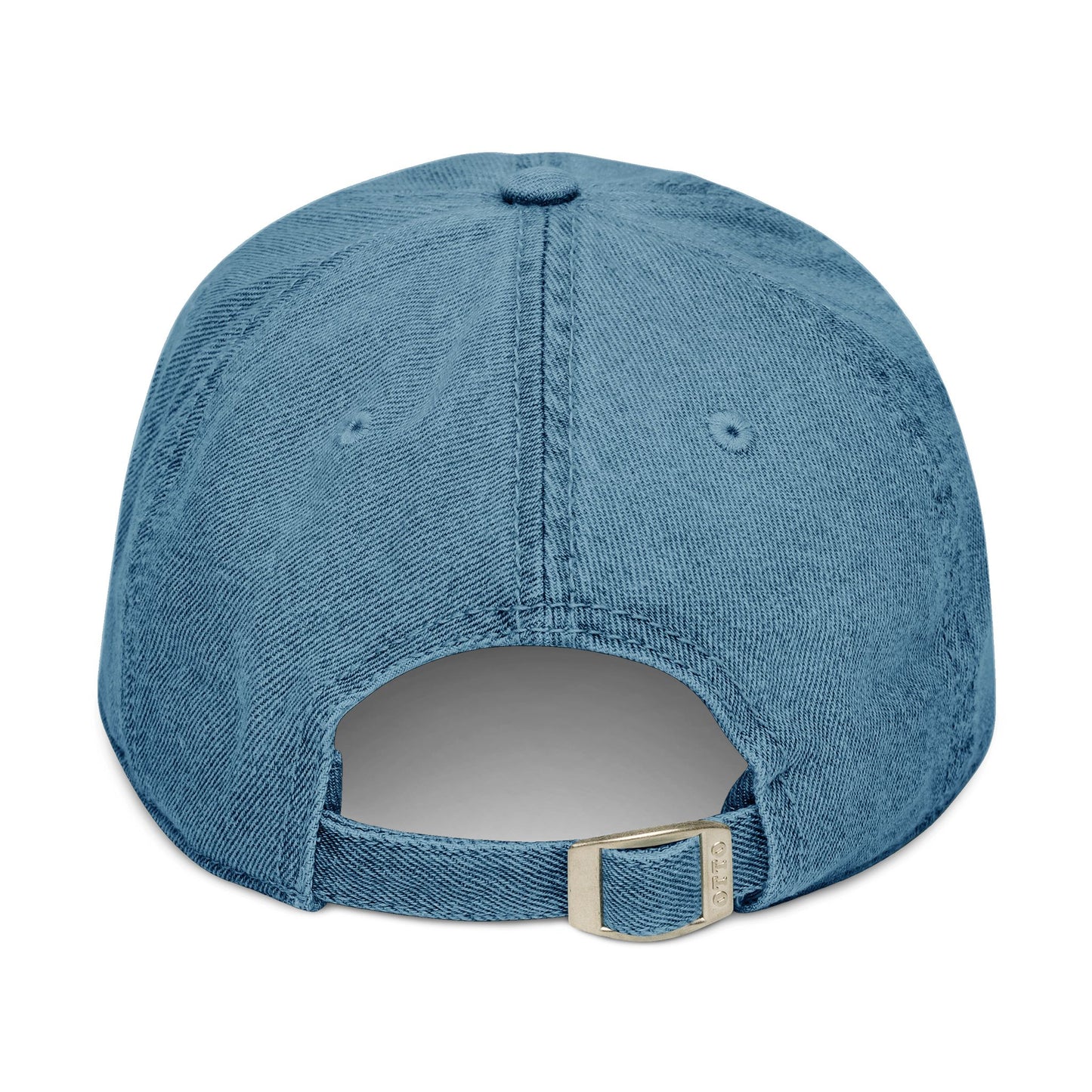 Empowering Denim Hat – "She is Me" Embroidered Cap for Confident Women