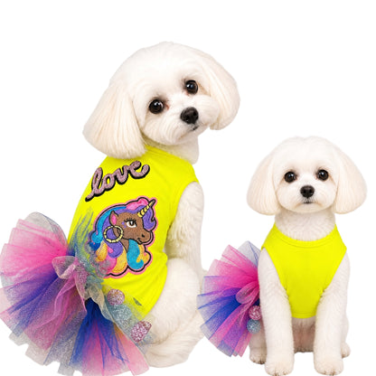 Hot Girl Pup Tutu- 1 Available Small