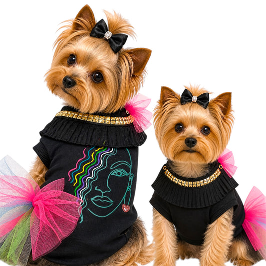 Neon Muse Luxe Tutu Dress- 1 Available Large