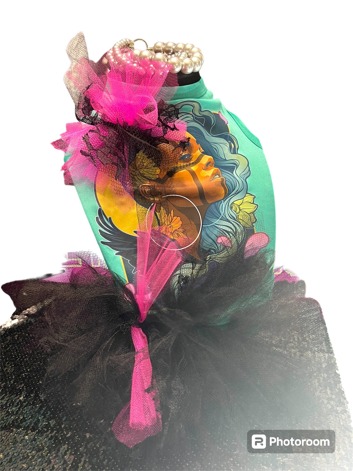 Pretty Girl Power Tutu Set- 1 Available Small