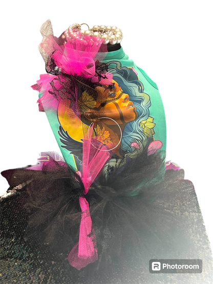 Pretty Girl Power Tutu Set- 1 Available Small