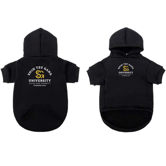 Shih Tzu Gang University Hoodie