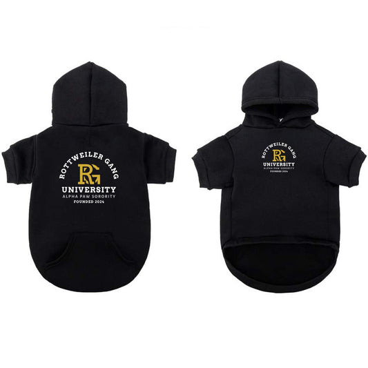 Rottweiler Gang University Hoodie